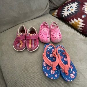 Toddler Girl Summer Shoe Bundle